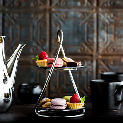 Robert Welch Drıft (br) V Canape Stand Includıng Trays