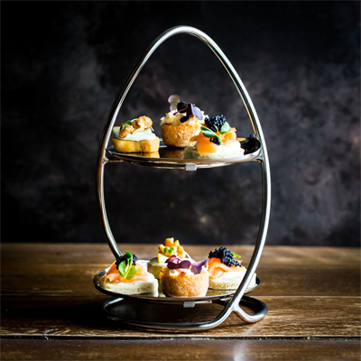 Robert Welch Drıft (br) V Canape Stand Includıng Trays
