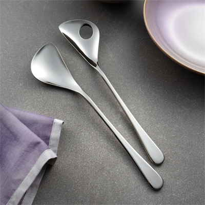 Robert Welch Iona (br) V Salad Servers