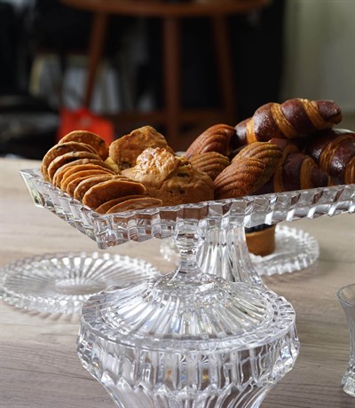 Rogaska Ftd Rectangular Platter Crown Jewel 35*19 Cm