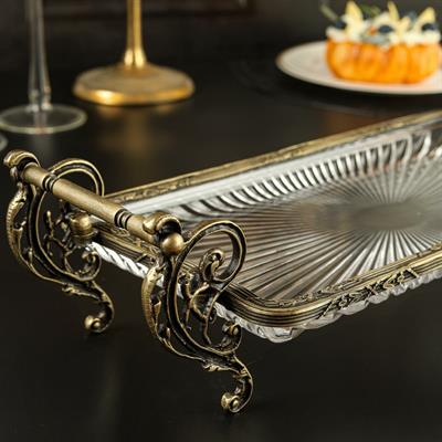 Ryk Dikdörtgen 32X15 Cm Kulplu Sunumluk