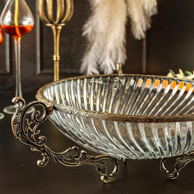 Ryk Yuvarlak 30 Cm Kulplu Salata Kasesi