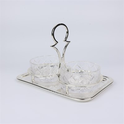 Select 2Lı Kase Standı 25X15Xh:16Cm