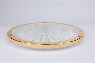 Select Altın Yuv Top Ayaklı Cam Servıs 30Cm