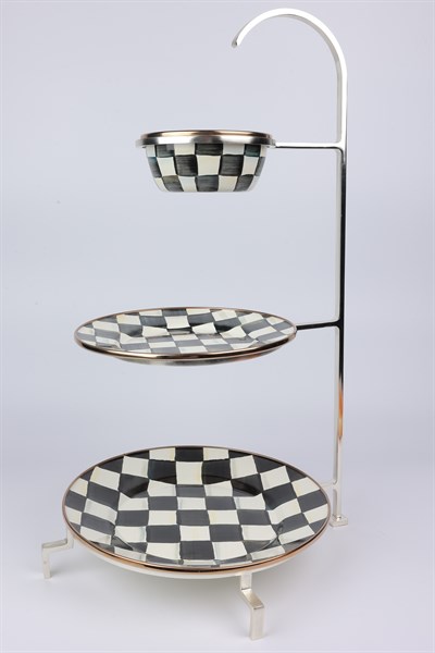 Select Gumus 3 Katlı Tabak Stand 13X17X25 Cm