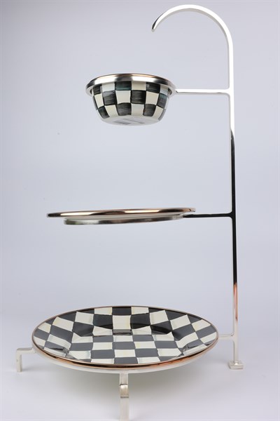 Select Gumus 3 Katlı Tabak Stand 13X17X25 Cm