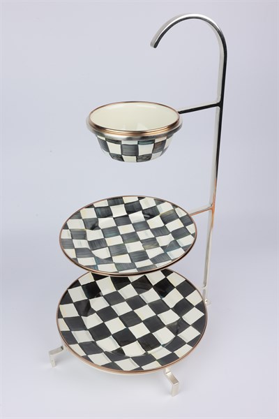 Select Gumus 3 Katlı Tabak Stand 13X17X25 Cm