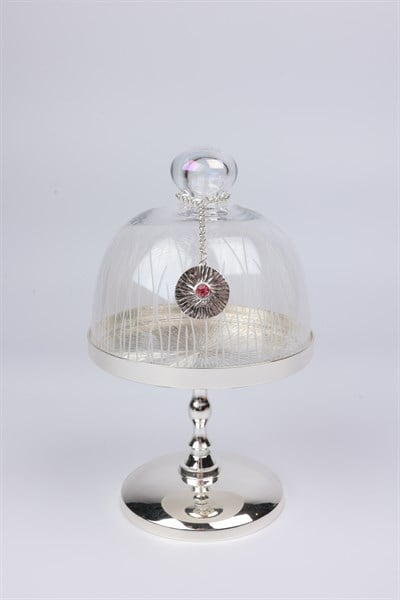 Select Ptn Mını Cake Stand Wıth Cover