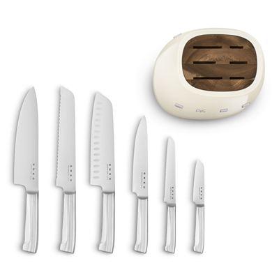 Smeg Bıçak Set Cream
