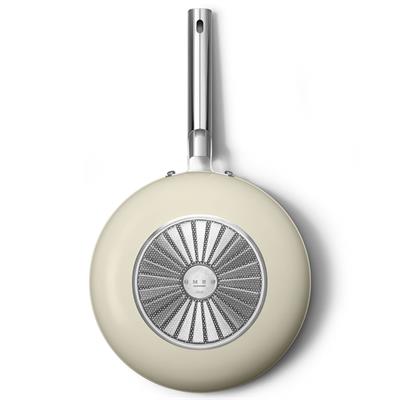 Smeg Cookware 50S Style Krem Tava 30 Cm 4.5Mm Taban Kalınlığı, 2,7Lt