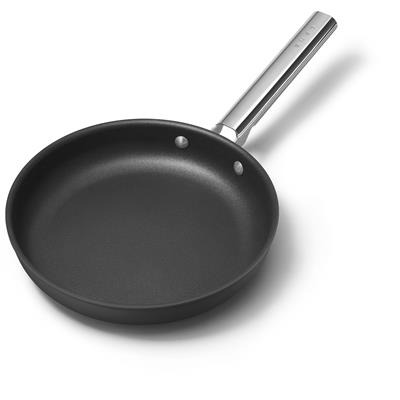 Smeg Cookware 50S Style Siyah Tava 26 Cm 4.5Mm Taban Kalınlığı, 2,3Lt