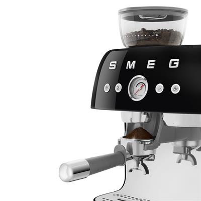 Smeg Egf03Bleu Siyah Öğütücülü Espresso Kahve Makinesi