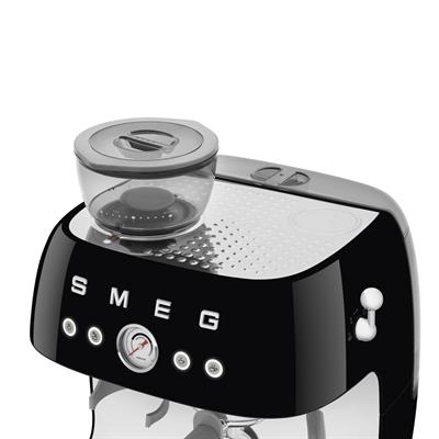Smeg Egf03Bleu Siyah Öğütücülü Espresso Kahve Makinesi