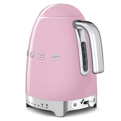 Smeg Klf04Pkeu Pembe Isı Ayarlı Kettle
