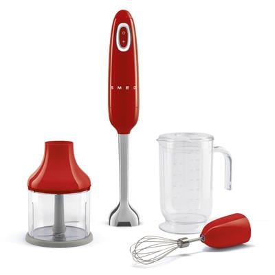 Smeg Standart El Blender Seti Kırmızı