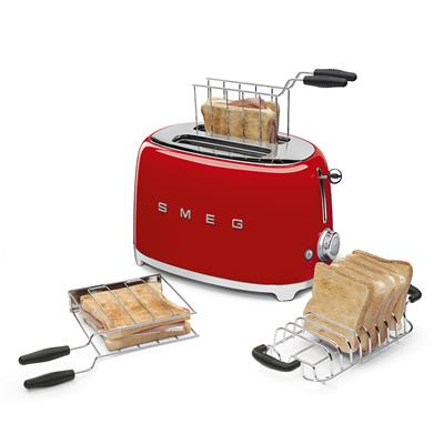Smeg Tsf01Rdeu Kırmızı 2X1 Ekmek Kızartma