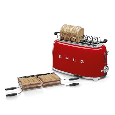 Smeg Tsf02Rdeu Kırmızı 2X2 Ekmek Kızartma