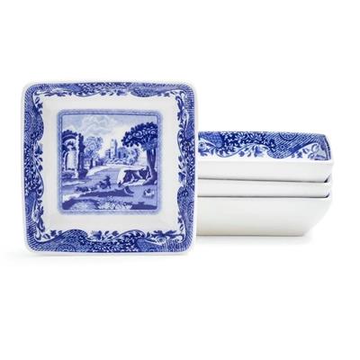 Spode Blue Italıan Kare Tabak 7,5 Cm