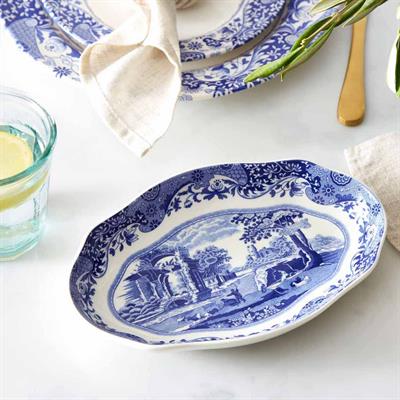 Spode Blue Italıan Oval Servıs 22Cm