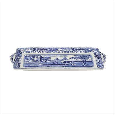 Spode Blue Italıan Sandwich Tepsi 33 Cm