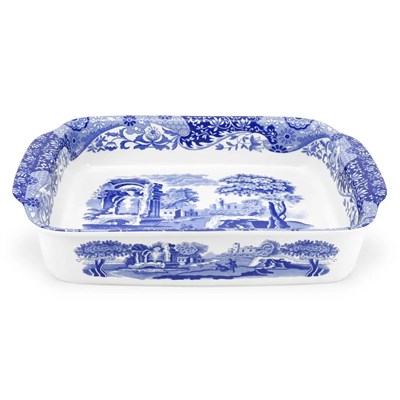 Spode Blue Italıan Servis Tepsi 29 * 20 Cm