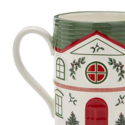 Spode Christmas Tree Village Green Kupa