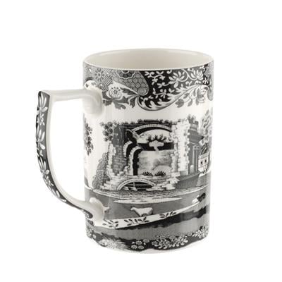 Spode Rw.Bkı.4882 Black Italıan Mug