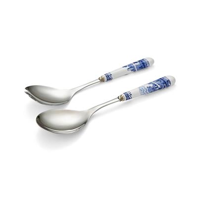 Spode Rw.Blı.1107-X Blue Italıan Salad Servis