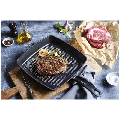 Staub 405011070 Amerikan Izgara Tava 30Cm Siyah