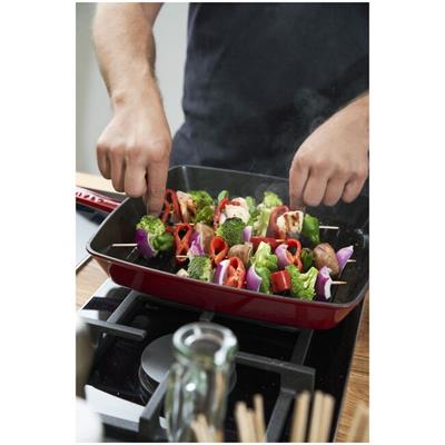 Staub 405011110 American Grill Kare 30Cm Kırmızı