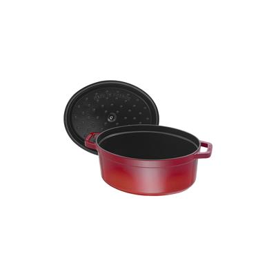 Staub 405098660 Döküm Tencere Oval 31Cm Kiraz