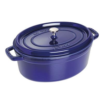 Staub 405102890 Döküm Tencere Oval 31Cm Koyu Mavi