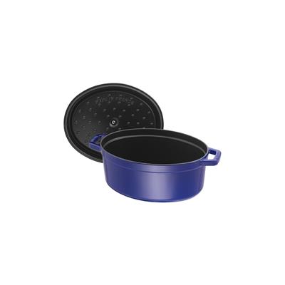 Staub 405102890 Döküm Tencere Oval 31Cm Koyu Mavi