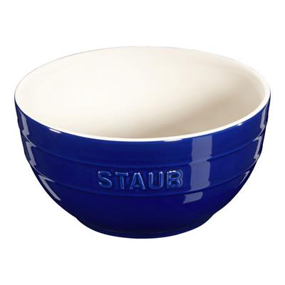Staub 405107920 Seramık Kase Yuvarlak 17Cm Lacıvert