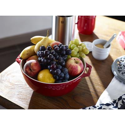 Staub 405107970 Buyuk Servıs Kasesı Kulplu 25Cm Kırmızı