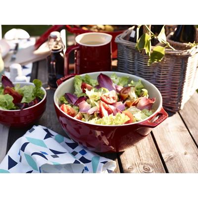 Staub 405108000 Kucuk Servıs Kasesı Kulplu 18Cm Kırmızı