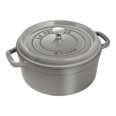 Staub La Cocotte Döküm Tencere Grafit Gri 24 Cm 3,7 L Yuvarlak