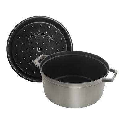 Staub La Cocotte Döküm Tencere Grafit Gri 24 Cm 3,7 L Yuvarlak