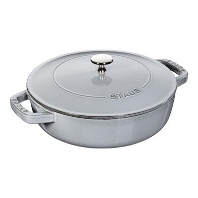 Staub La Cocotte Sote Tenceresi Chistera Döküm Demir 24 Cm Grafit Gri