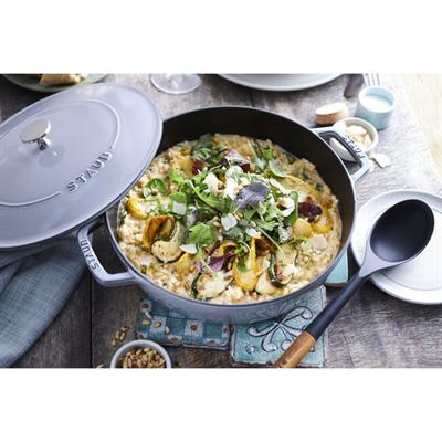 Staub La Cocotte Sote Tenceresi Chistera Döküm Demir 24 Cm Grafit Gri