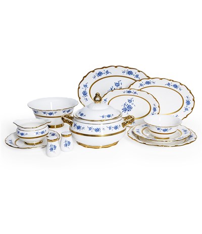 Taki Maxx Doria Majestic Azure 12 Kişilik 77 Prç Yemek Takm.Pa2097
