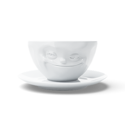 Tassen Grinning Beyaz Çay Fincanı 200 Ml