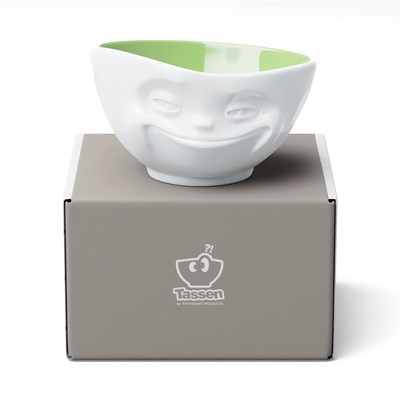 Tassen Grinning- İçi Yeşil Kase, 500 Ml