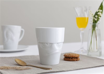 Tassen Grumpy- Beyaz Kupa, 350 Ml