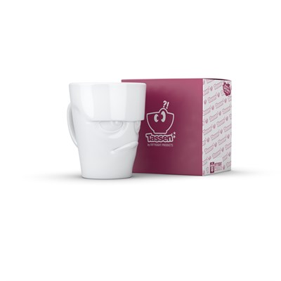 Tassen Grumpy- Beyaz Kupa, 350 Ml