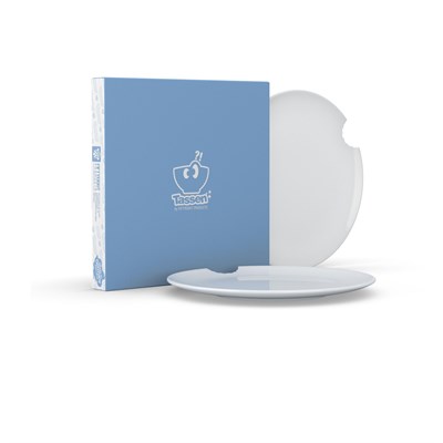 Tassen Isırıklı Yemek Tabakları 2li Set (28 Cm)