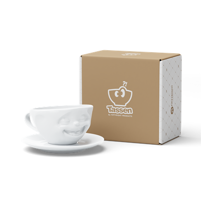 Tassen Laughing Beyaz Çay Fincan 200 Ml