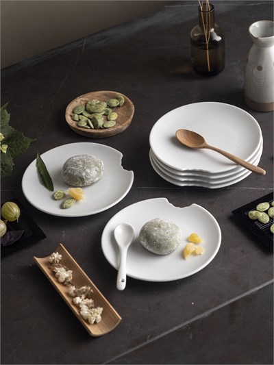 Tassen Minik Isırmalı Tabak - 2 Parçalı Set (15 Cm)