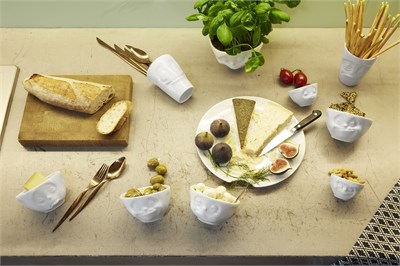 Tassen Tasty & Snoozy Beyaz İkili Kase Set 200 Ml