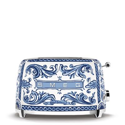 Smeg Tsf01dgbeu Blu Mediterrano Tasarım 2x1 Ekmek Kızartma Makinesi